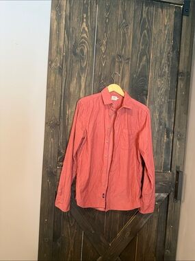 Faherty Coral Button-Up Shirt